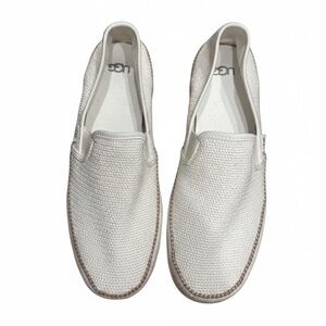 UGG Women's Cream Slip-On Flats